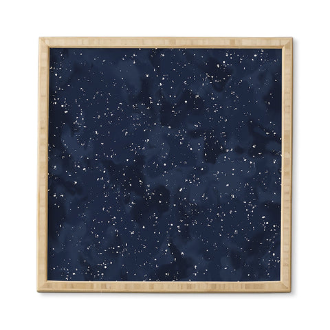 Wagner Campelo SIDEREAL NAVY Framed Wall Art
