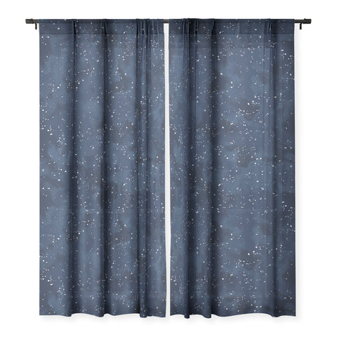 Wagner Campelo SIDEREAL NAVY Sheer Non Repeat