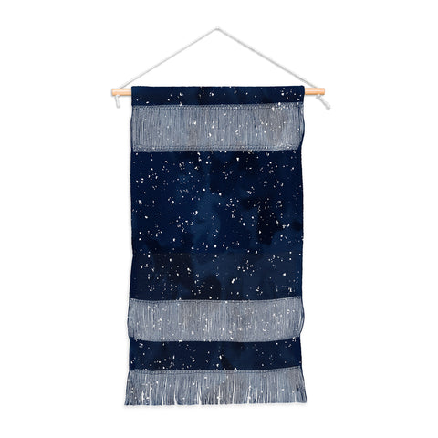 Wagner Campelo SIDEREAL NAVY Wall Hanging Portrait