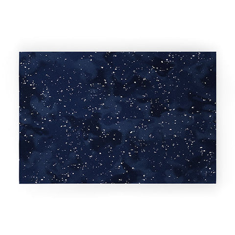 Wagner Campelo SIDEREAL NAVY Welcome Mat