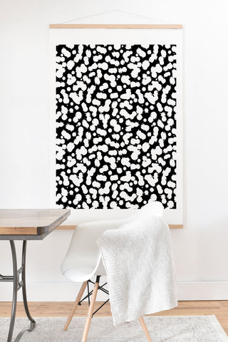 Wagner Campelo Splash Dots 2 Art Print And Hanger