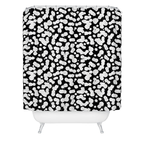 Wagner Campelo Splash Dots 2 Shower Curtain
