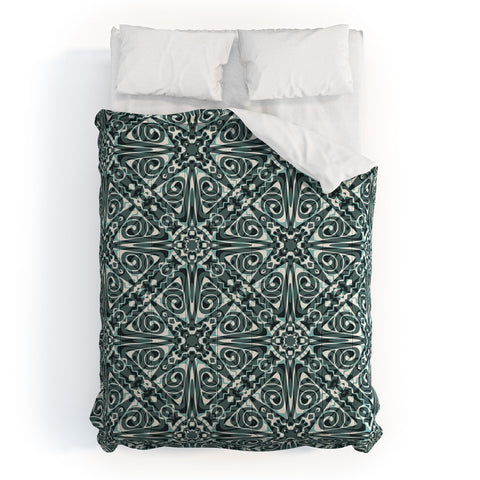 Wagner Campelo TIZNIT Green Comforter