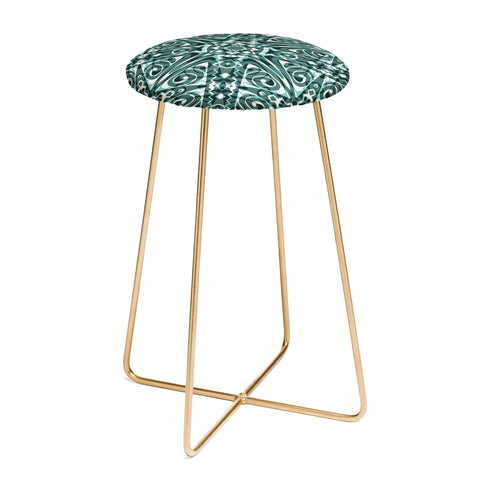 Wagner Campelo TIZNIT Green Counter Stool