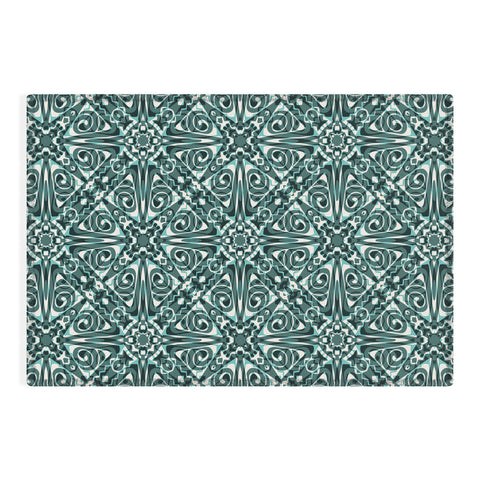Wagner Campelo TIZNIT Green Outdoor Rug