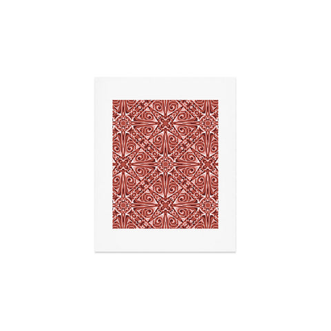 Wagner Campelo TIZNIT Red Art Print