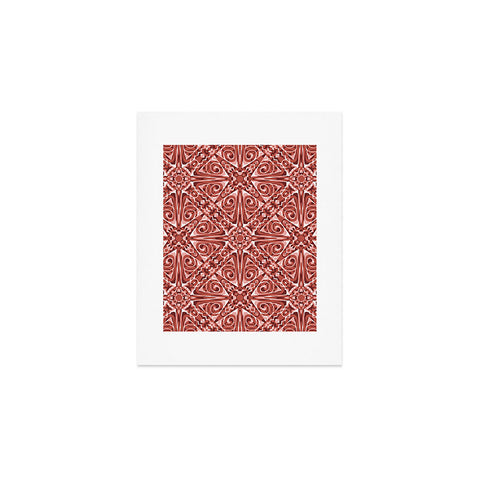 Wagner Campelo TIZNIT Red Art Print