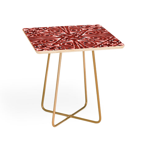 Wagner Campelo TIZNIT Red Side Table