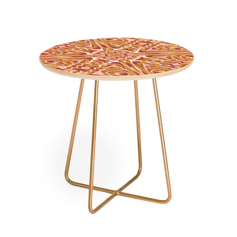 Wagner Campelo TIZNIT Yellow Round Side Table