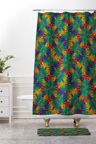 Wagner Campelo Tropic 2 Shower Curtain And Mat