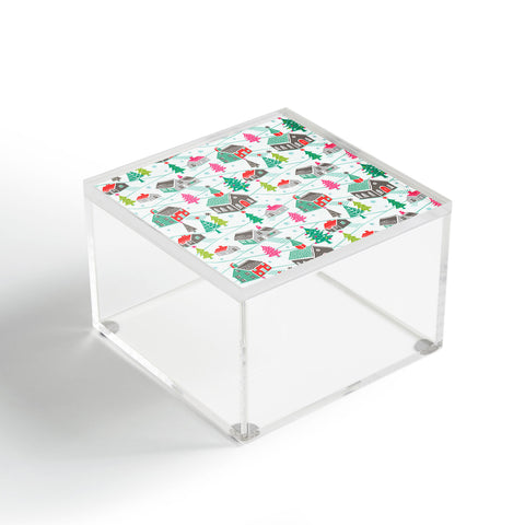 Wendy Kendall christmas town Acrylic Box