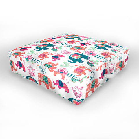 Wendy Kendall Helly Friends Outdoor Floor Cushion