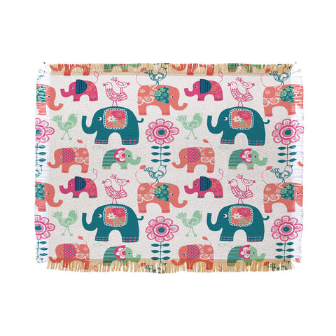 Wendy Kendall Helly Friends Throw Blanket