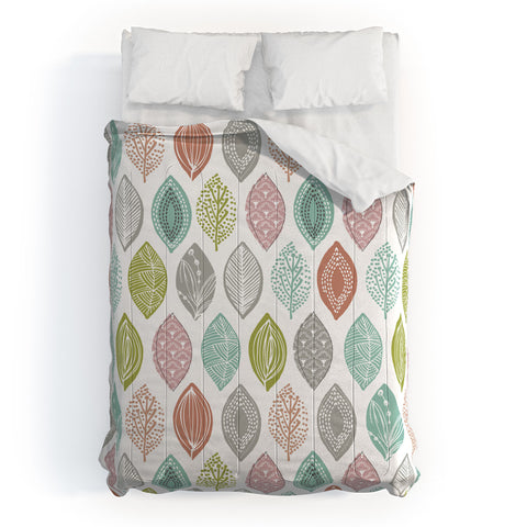 Wendy Kendall Leaf Pod Comforter