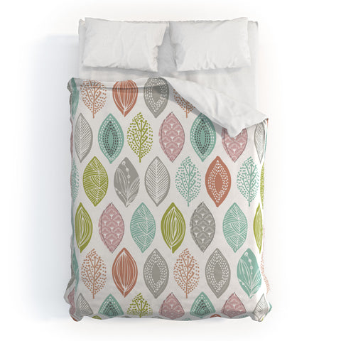Wendy Kendall Leaf Pod Duvet Cover
