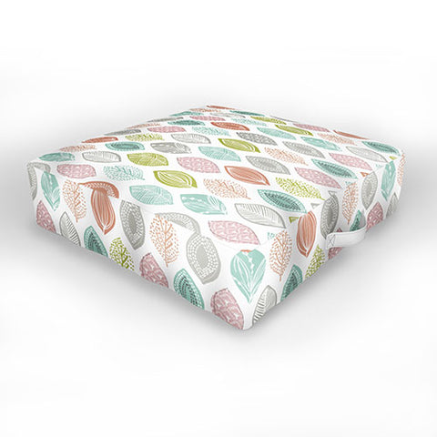 Wendy Kendall Leaf Pod Outdoor Floor Cushion