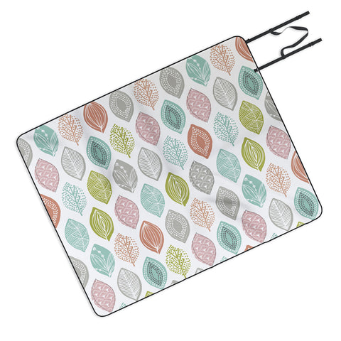 Wendy Kendall Leaf Pod Picnic Blanket