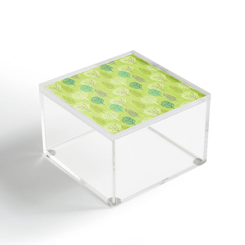 Wendy Kendall Linen Tree Acrylic Box