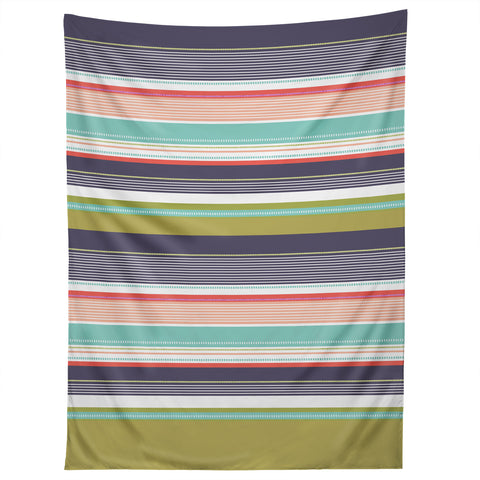 Wendy Kendall Multi Stripe Tapestry