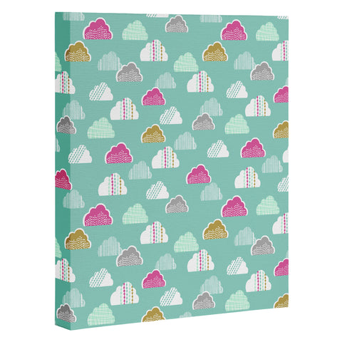 Wendy Kendall Petite Clouds Art Canvas