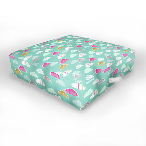 Wendy Kendall Petite Clouds Outdoor Floor Cushion