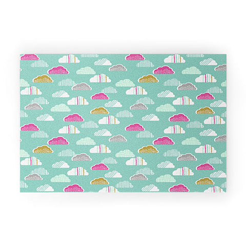 Wendy Kendall Petite Clouds Welcome Mat