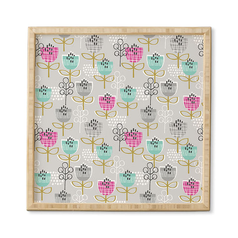 Wendy Kendall Petite Street Floral Framed Wall Art