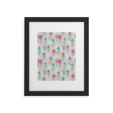 Wendy Kendall Petite Street Floral Framed Art Print