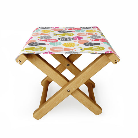 Wendy Kendall Retro Fruit Folding Stool