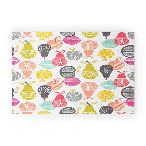 Wendy Kendall Retro Fruit Welcome Mat