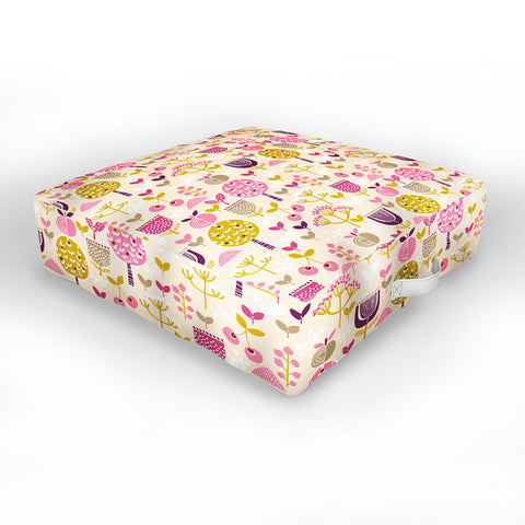 Wendy Kendall Retro Orchard Outdoor Floor Cushion