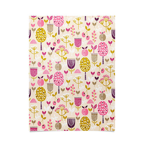 Wendy Kendall Retro Orchard Poster