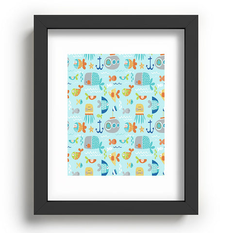 Wendy Kendall Sealife Recessed Framing Rectangle