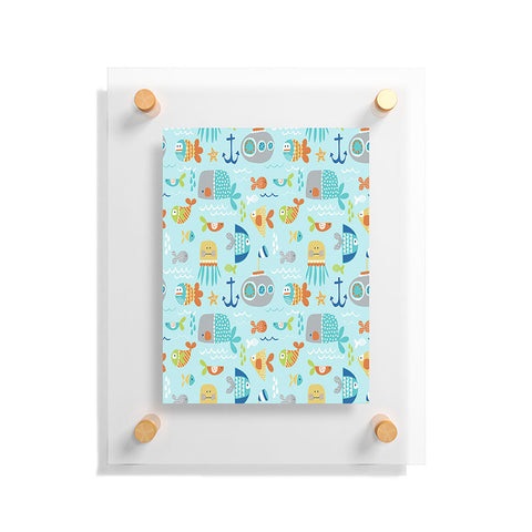 Wendy Kendall Sealife Floating Acrylic Print