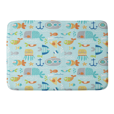Wendy Kendall Sealife Memory Foam Bath Mat
