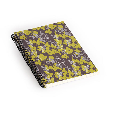 Wendy Kendall Suki Leaf Green Spiral Notebook