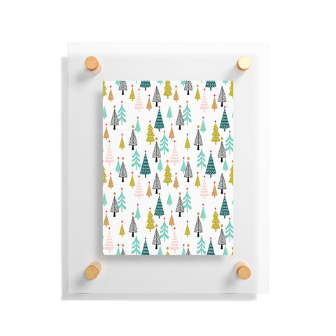 Wendy Kendall tiny trees Floating Acrylic Print