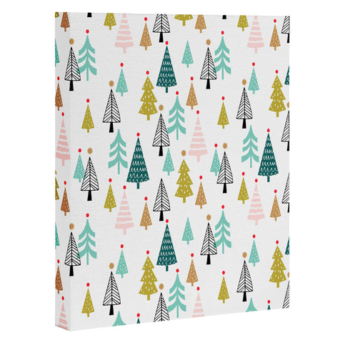 Wendy Kendall tiny trees Art Canvas