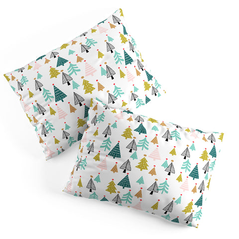 Wendy Kendall tiny trees Pillow Shams