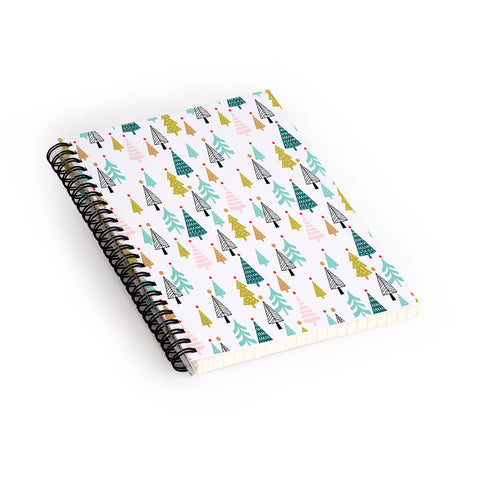 Wendy Kendall tiny trees Spiral Notebook
