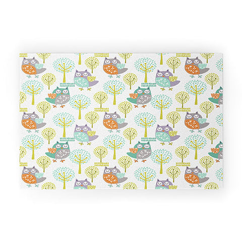 Wendy Kendall Woodland Welcome Mat
