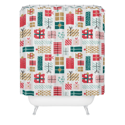 Wendy Kendall wrap it Shower Curtain