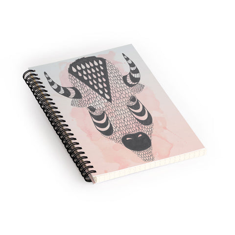Wesley Bird Buffy Spiral Notebook