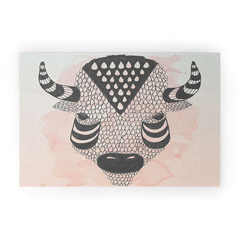 Wesley Bird Buffy Welcome Mat