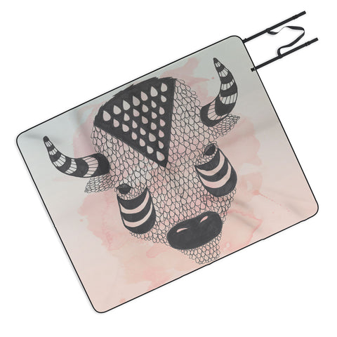 Wesley Bird Buffy Picnic Blanket