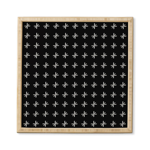 Wesley Bird Cross Out Black Framed Wall Art