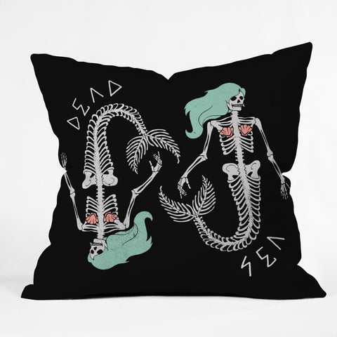 Wesley Bird Dead Sea Outdoor Throw Pillow