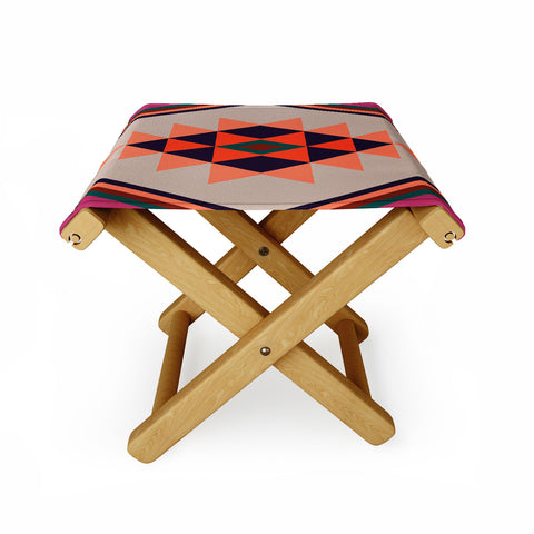 Wesley Bird Desert Sunrise Folding Stool