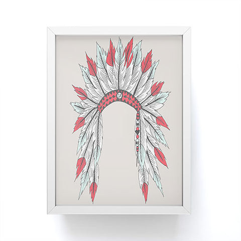 Wesley Bird Dressy Framed Mini Art Print