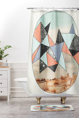 Wesley Bird Dry Spell Shower Curtain And Mat